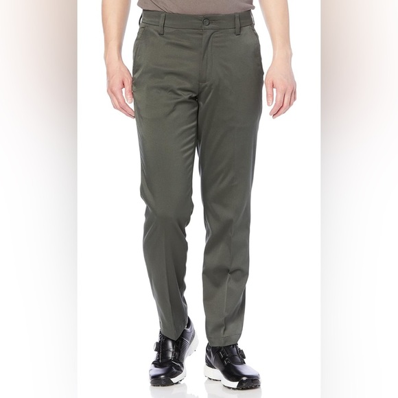 NWOT Amazon Essentials Men's Straight Fit Golf Pant Dark Olive - Picture 1 of 5